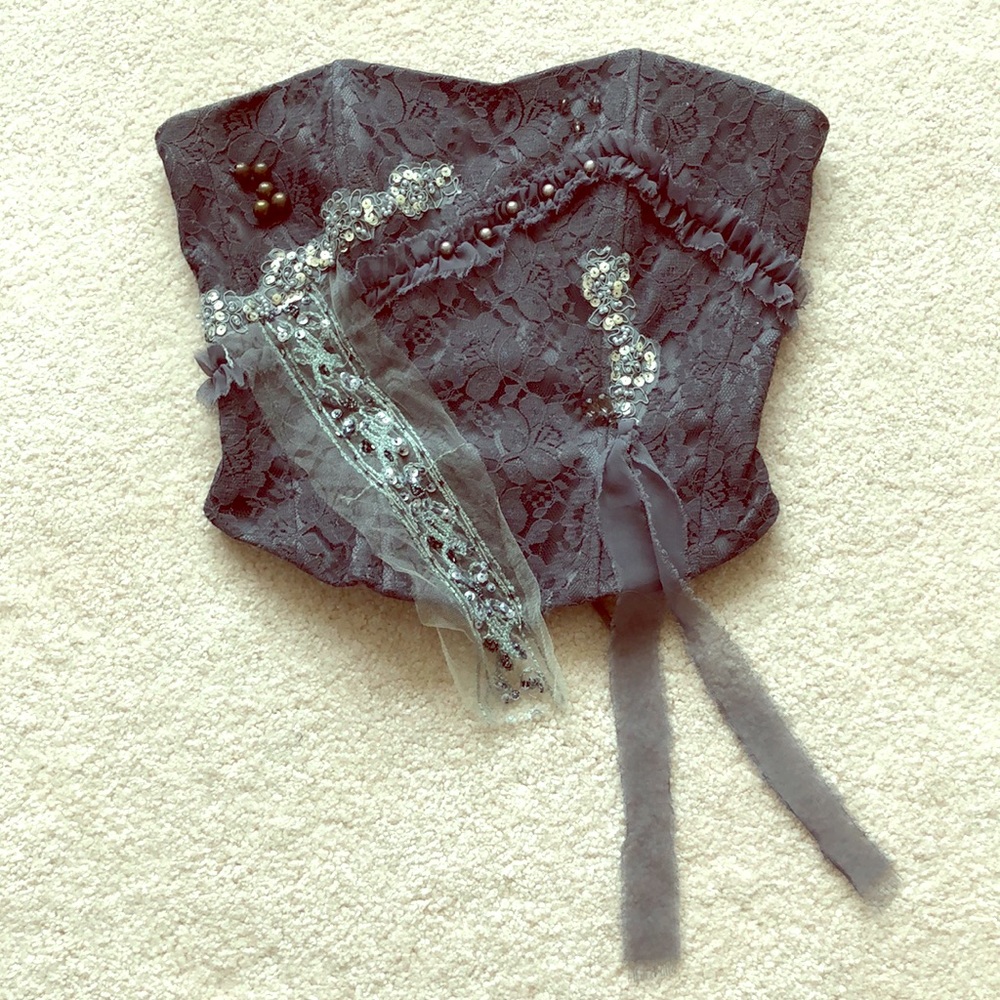 Phuturelondon Grey Bustier